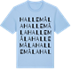 Blue Soul t-shirt med Hallemåla ordlek t-shirt