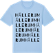 Blue Soul t-shirt med Hällerum ordlek t-shirt