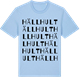 Blue Soul t-shirt med Hällhult ordlek t-shirt