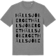 Mid Heather Gray t-shirt med Hällsjöberget ordlek t-shirt