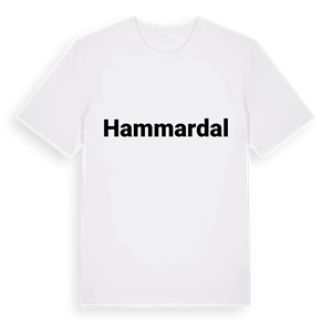 Hammardal fetstil t-shirt – ekologisk bomull t-shirt från Pinshirt