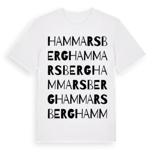 Hammarsberg ordlek t-shirt – ekologisk bomull t-shirt från Pinshirt