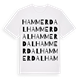 Hammerdal ordlek t-shirt