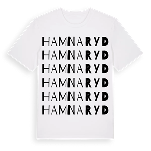 Hamnaryd ordlek t-shirt – ekologisk bomull t-shirt från Pinshirt