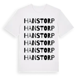Hanstorp ordlek t-shirt – ekologisk bomull t-shirt från Pinshirt