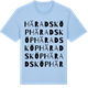Blue Soul t-shirt med Häradsköp ordlek t-shirt