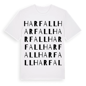 Harfall ordlek t-shirt – ekologisk bomull t-shirt från Pinshirt