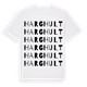 Harghult ordlek t-shirt