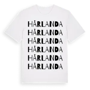 Hårlanda ordlek t-shirt – ekologisk bomull t-shirt från Pinshirt