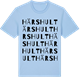 Blue Soul t-shirt med Härshult ordlek t-shirt