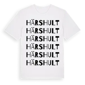 Härshult ordlek t-shirt – ekologisk bomull t-shirt från Pinshirt