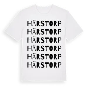 Härstorp ordlek t-shirt – ekologisk bomull t-shirt från Pinshirt