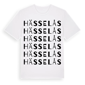 Hässelås ordlek t-shirt – ekologisk bomull t-shirt från Pinshirt