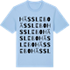 Blue Soul t-shirt med Hässlebo ordlek t-shirt