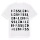 Hässledalen ordlek t-shirt