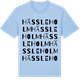 Blue Soul t-shirt med Hässleholm ordlek t-shirt