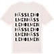 Vintage White t-shirt med Hässleholmen ordlek t-shirt