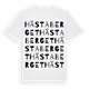 Hästaberget ordlek t-shirt
