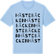 Blue Soul t-shirt med Hästebäcken ordlek t-shirt