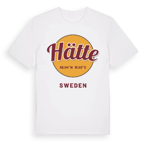 Hätte cirkel t-shirt – ekologisk bomull t-shirt från Pinshirt