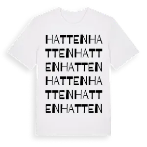 Hatten ordlek t-shirt – ekologisk bomull t-shirt från Pinshirt