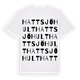 Hattsjöhult ordlek t-shirt