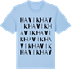 Blue Soul t-shirt med Havik ordlek t-shirt