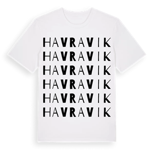 Havravik ordlek t-shirt – ekologisk bomull t-shirt från Pinshirt
