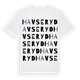 White t-shirt med Havseryd ordlek t-shirt