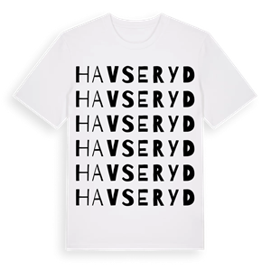 Havseryd ordlek t-shirt – ekologisk bomull t-shirt från Pinshirt