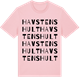 Pink Cotton t-shirt med Havstenshult ordlek t-shirt