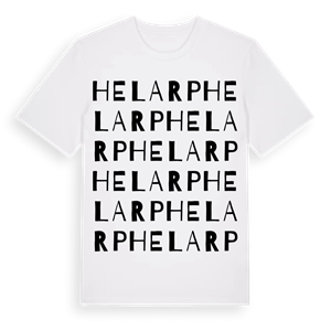Helarp ordlek t-shirt – ekologisk bomull t-shirt från Pinshirt