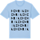Blue Soul t-shirt med Hemrike ordlek t-shirt