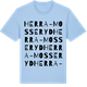 Blue Soul t-shirt med Herra-Mosseryd ordlek t-shirt