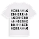 Herrahagen ordlek t-shirt