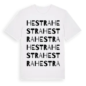 Hestra ordlek t-shirt – ekologisk bomull t-shirt från Pinshirt