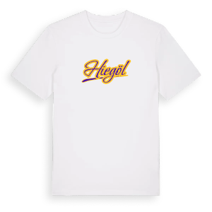 Hiegöl baseball t-shirt – ekologisk bomull t-shirt från Pinshirt