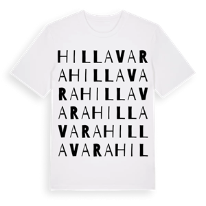 Hillavara ordlek t-shirt – ekologisk bomull t-shirt från Pinshirt