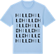 Blue Soul t-shirt med Hille ordlek t-shirt