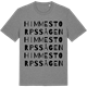 Mid Heather Gray t-shirt med Himmestorpssågen ordlek t-shirt