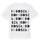 Hindsekind ordlek t-shirt