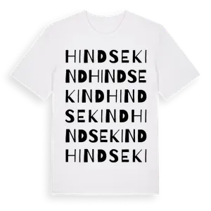 Hindsekind ordlek t-shirt – ekologisk bomull t-shirt från Pinshirt