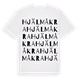 Hjälmåkra ordlek t-shirt