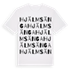 Hjälmsänga ordlek t-shirt