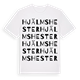 Hjälmshester ordlek t-shirt