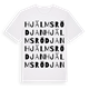 Hjälmsrödjan ordlek t-shirt