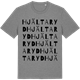 Mid Heather Gray t-shirt med Hjältaryd ordlek t-shirt