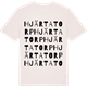 Vintage White t-shirt med Hjärtatorp ordlek t-shirt