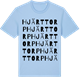 Blue Soul t-shirt med Hjärttorp ordlek t-shirt