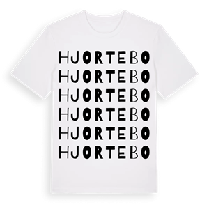 Hjortebo ordlek t-shirt – ekologisk bomull t-shirt från Pinshirt